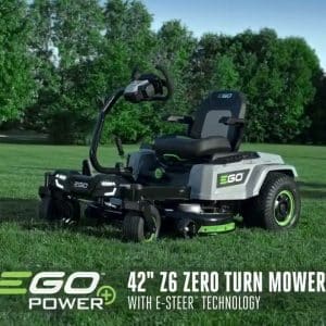 EGO ZT4201E-S Zero Turn inkl. 4 X 10 ah batteri - Billede 4