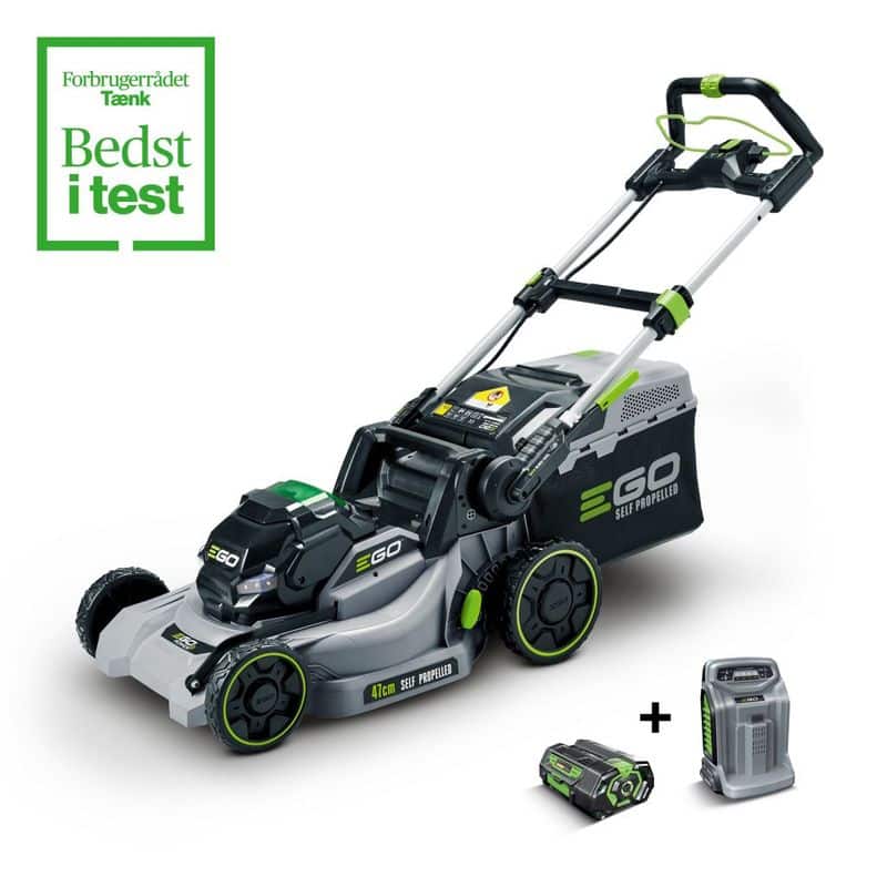 EGO LM1903E-SP batteri plæneklipper sæt - bedst i test