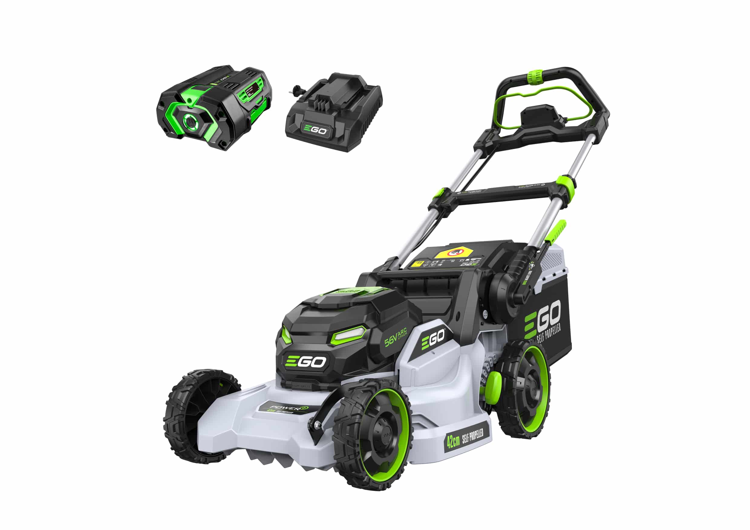 EGO LM1712E-SP Plæneklipper sæt inkl batteri og lader