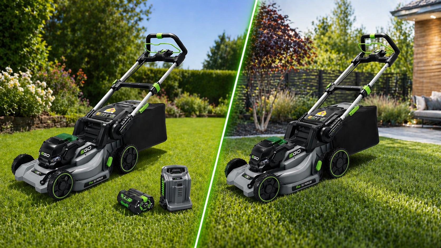 EGO LM1903E-SP vs LM1900E-SP - batteri plæneklipper - Dan-redskaber