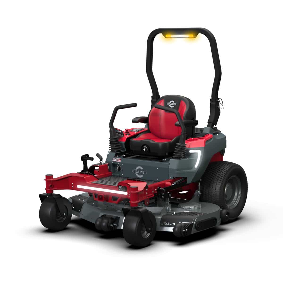 Cramer 82ZTC152R OPTIMUS zero turn plæneklipper med 152 cm klippebord