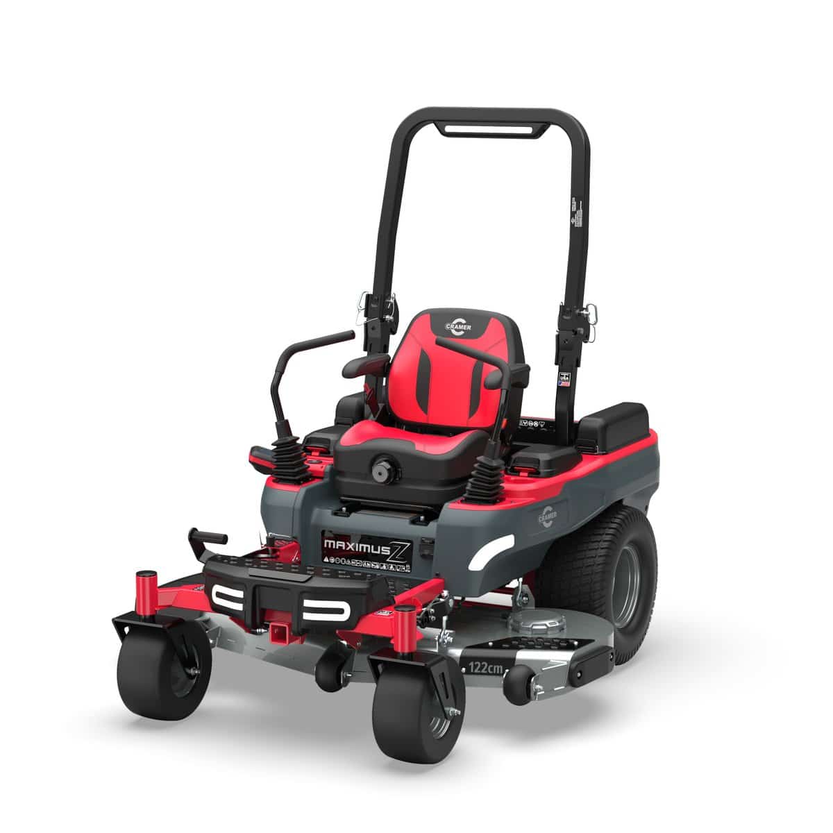 Cramer Maximus 82ZT122 zero turn plæneklipper med 122 cm klippebord