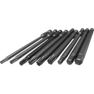 Oregon lange magnetiske umbraco bits, 100 mm, sæt